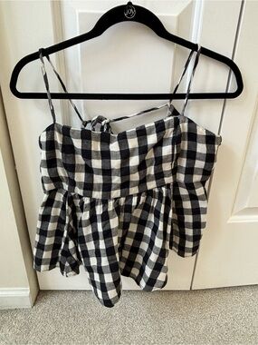 Free People Mia Plaid Tank